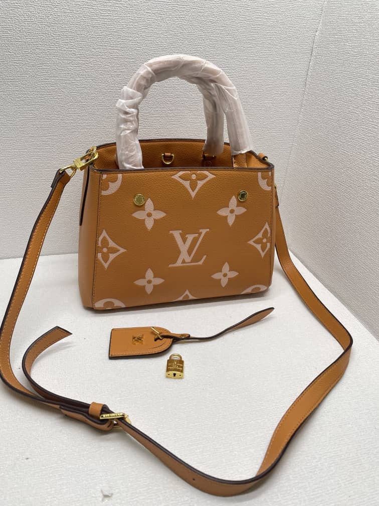LV MONTAIGNE BB BAG ORANGE 30CM M45778