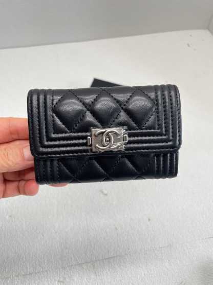 CHL BOY CLASSIC WALLET BLACK SILVER 84432