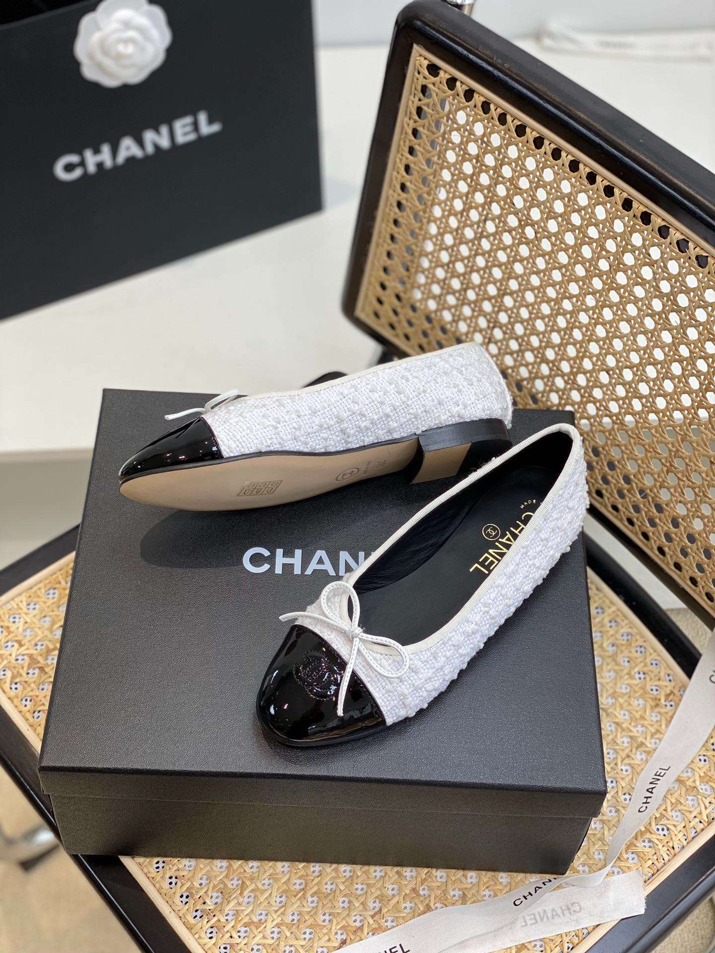 CHL FLATS WHITE BALLET