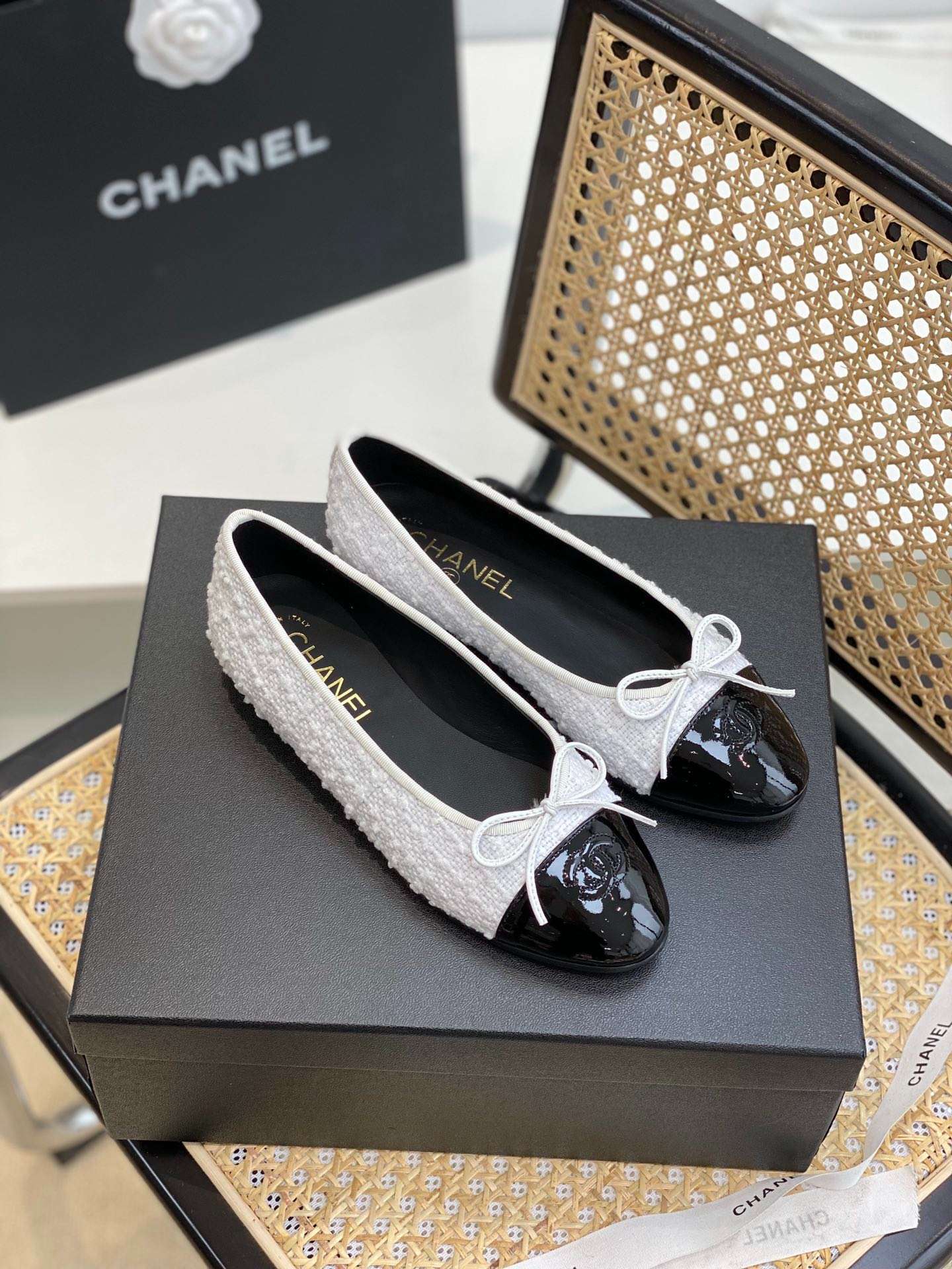 CHL FLATS WHITE BALLET