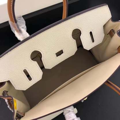 HM BIRKIN TOGO LEATHER GOLD HARDWARE BEIGE BROWN 30CM