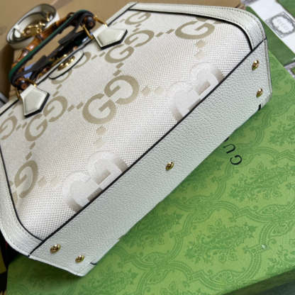 gg Diana Small gg Tote Bag White For Women, Women&#8217;s Bags 11in/27cm gg