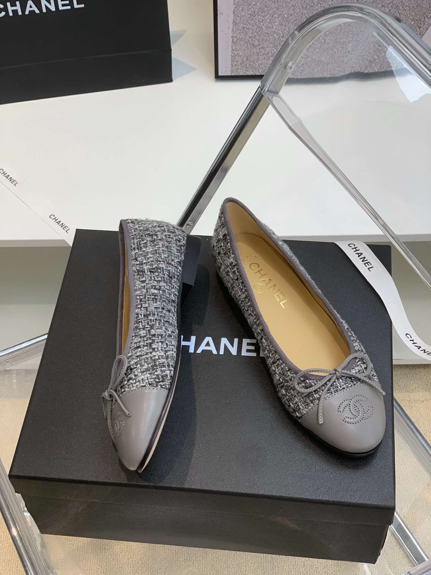 CHL FLATS GREY BALLET