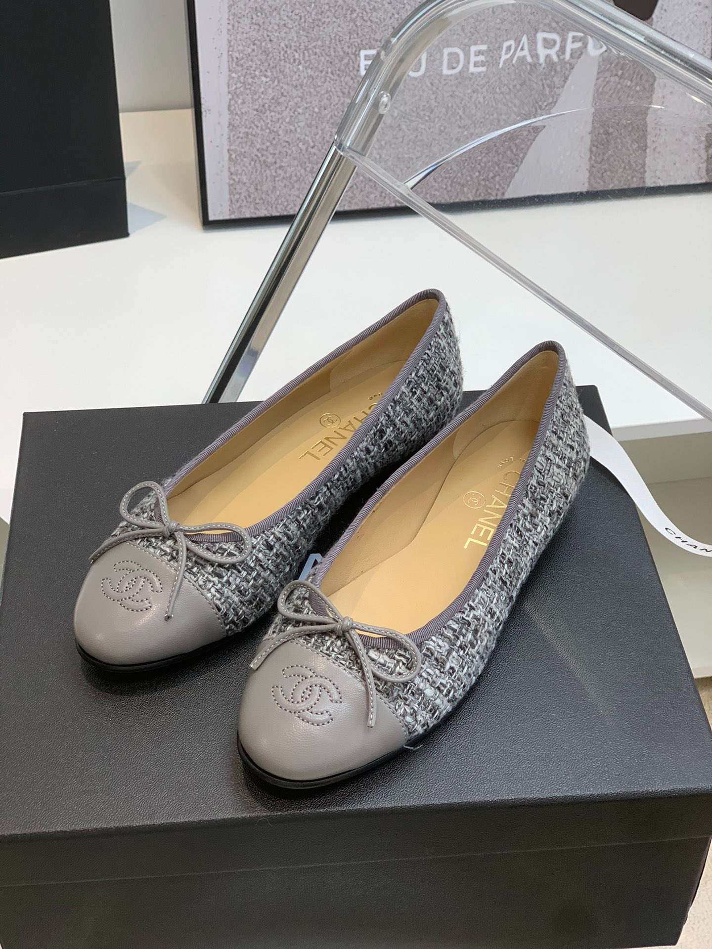 CHL FLATS GREY BALLET