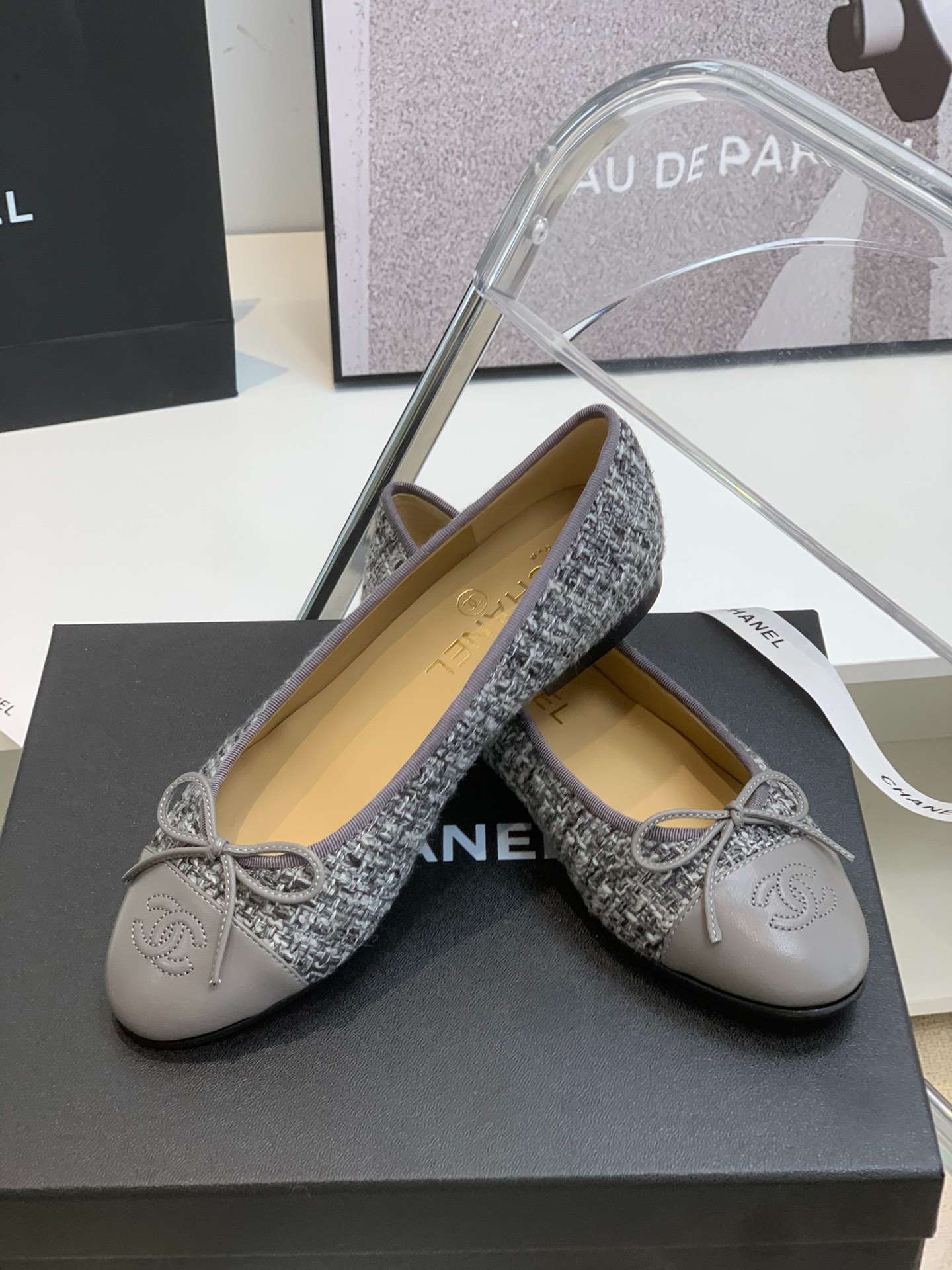 CHL FLATS GREY BALLET