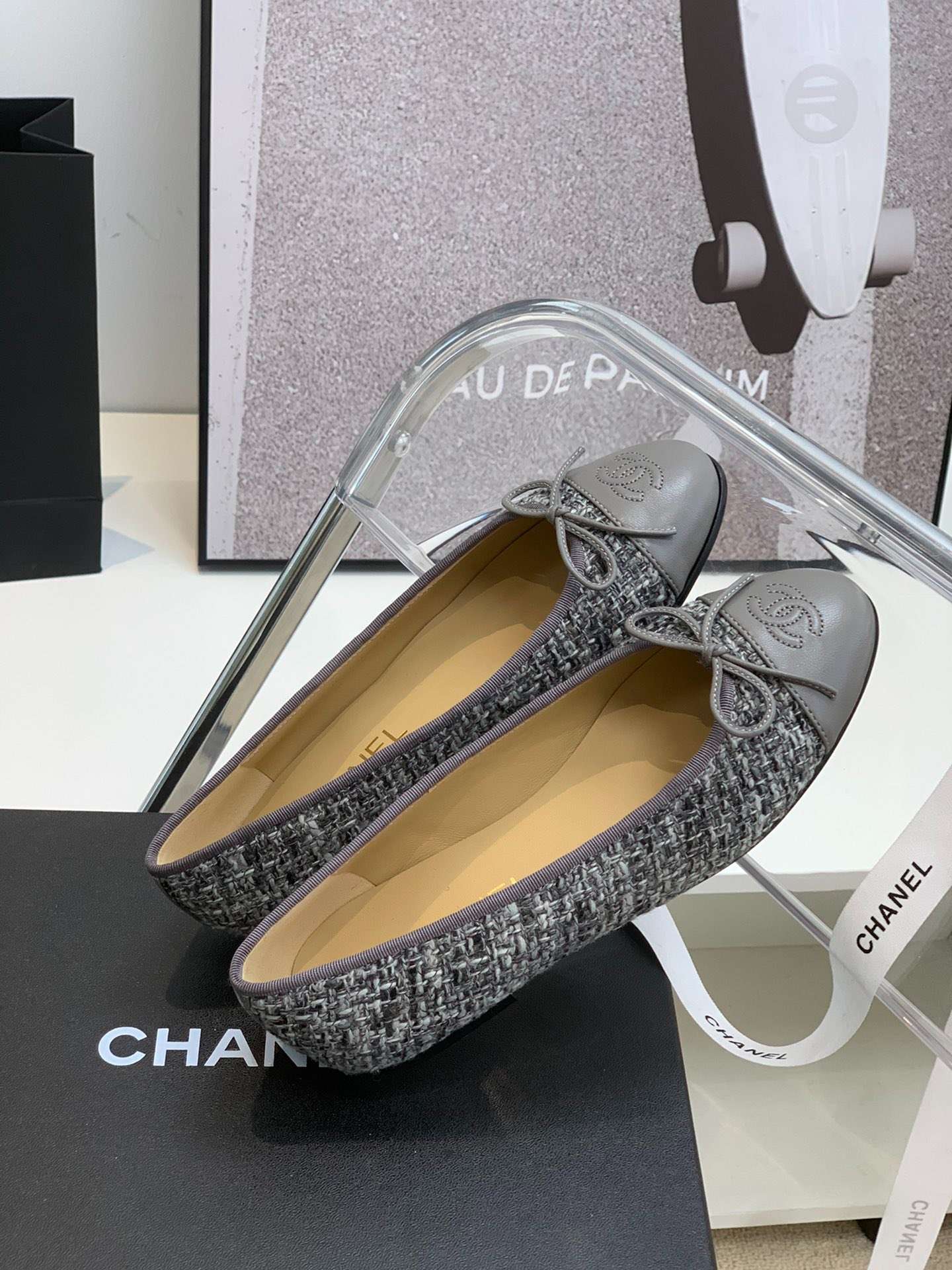 CHL FLATS GREY BALLET