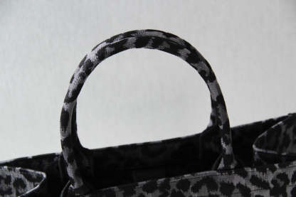 DO1286 Book Tote BIG size 41.5cm 36.5cm Embroidery LOGO red Handbag Mizza-2