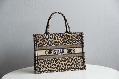 DO1286 Book Tote BIG size 41.5cm 36.5cm Embroidery LOGO red Handbag Mizza-3