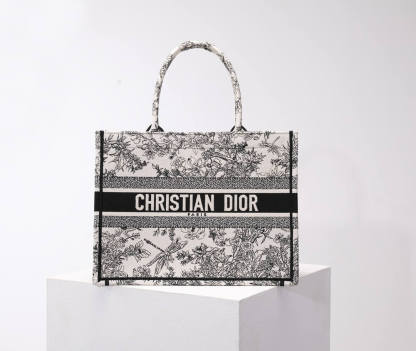 DO1286 Book Tote tote bag grey Embroidery LOGO
