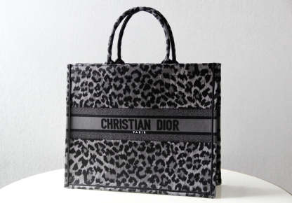 DO1286 Book Tote BIG size 41.5cm 36.5cm Embroidery LOGO red Handbag Mizza-2