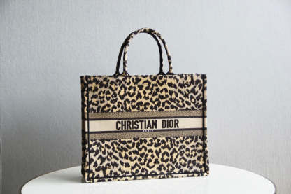 DO1286 Book Tote BIG size 41.5cm 36.5cm Embroidery LOGO red Handbag Mizza-3