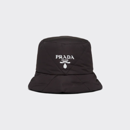 PD PADDED RENYLON BUCKET HAT BLACK
