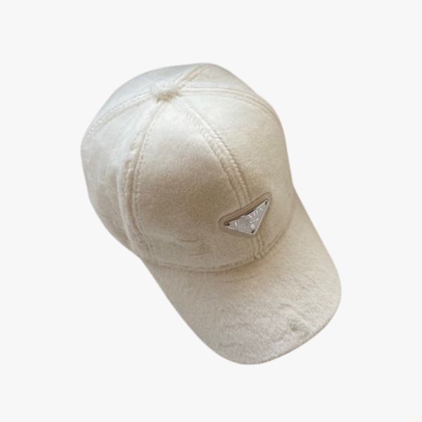 PD BASEBALL CAP SHEEPSKIN WHITE