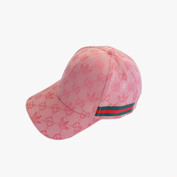 GG X ADIDAS BASEBALL CAP HAT PINK
