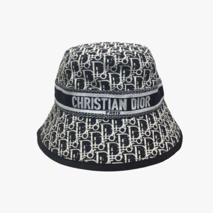 DOR OBLIQUE BUCKET HAT BLACK