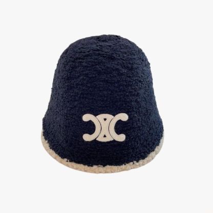 CL FLEECE WOOL BUCKET HAT DENIM BLUE