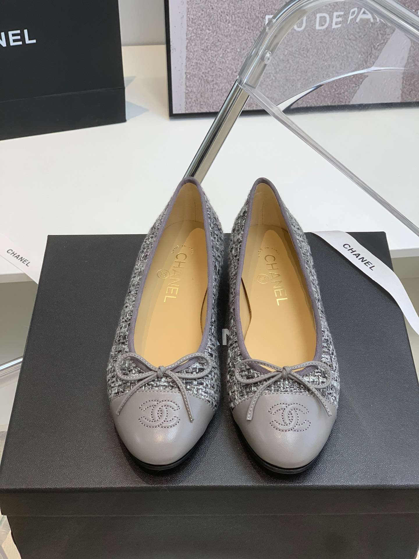 CHL FLATS GREY BALLET