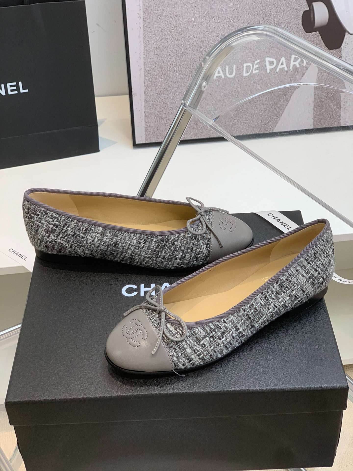 CHL FLATS GREY BALLET