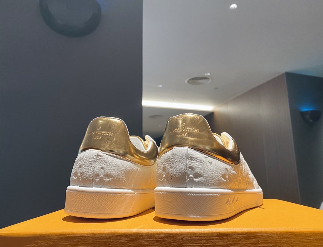 LUV LUXEMBOURG SNEAKER WHITE/GOLD
