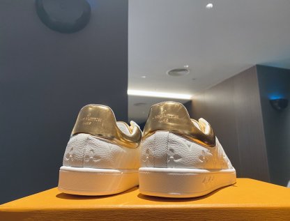 LUV LUXEMBOURG SNEAKER WHITE/GOLD