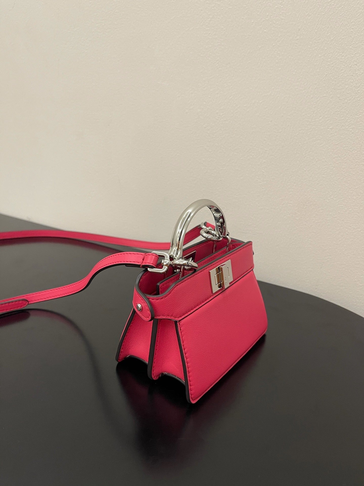 FI Peekaboo ISeeU Petite Pink Micro Bag For Woman 11cm/4.5in