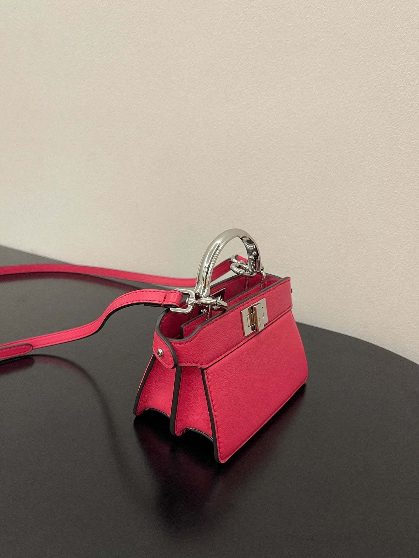 FI Peekaboo ISeeU Petite Pink Micro Bag For Woman 11cm/4.5in