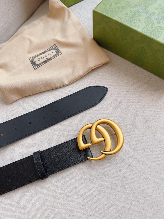 GG MARMONT GG GOLD LOGO BELT 4CM