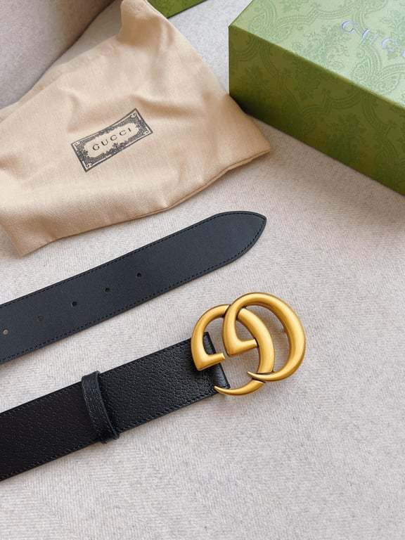GG MARMONT GG GOLD LOGO BELT 4CM
