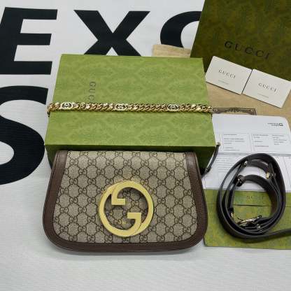 gg Blondie Shoulder Bag Beige For Women, Women&#8217;s Bags 11in/28cm gg 699268 K9GSG 8358