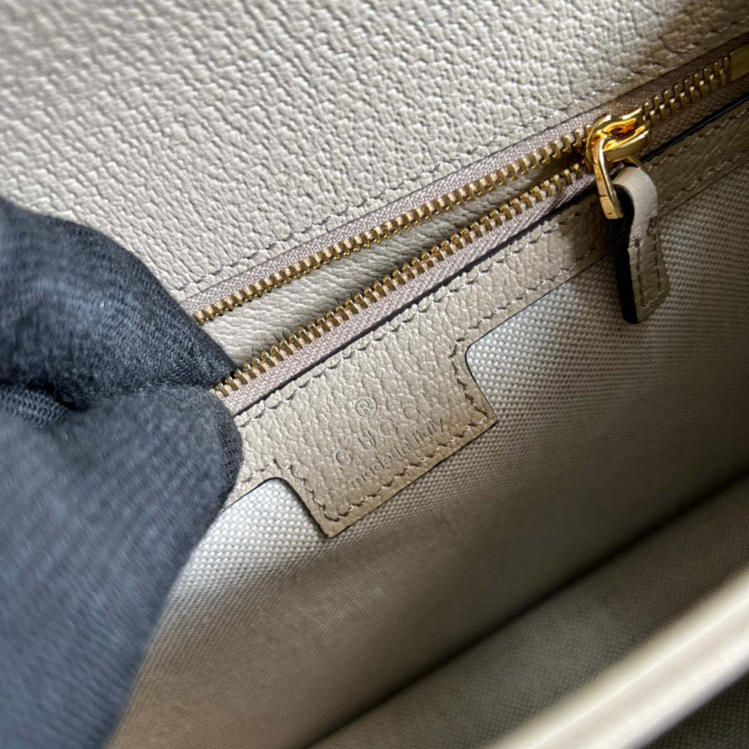 gg Ophidia Small gg Top Handle Bag Beige For Women, Women’s Bags 9.8in/25cm gg ‎651055 UULAG 9682