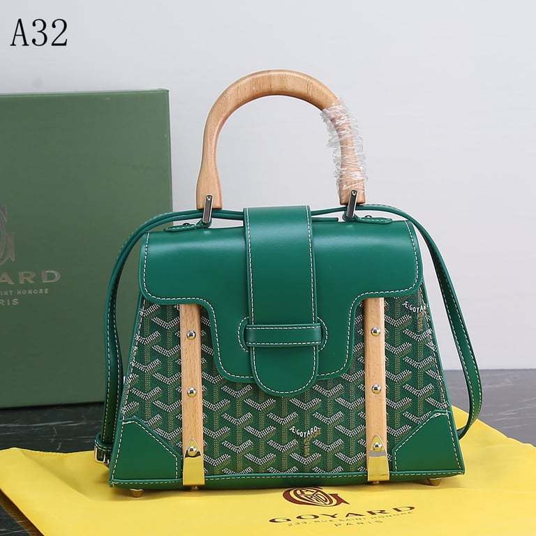 GY SAIGON PM BAG GREEN 20CM