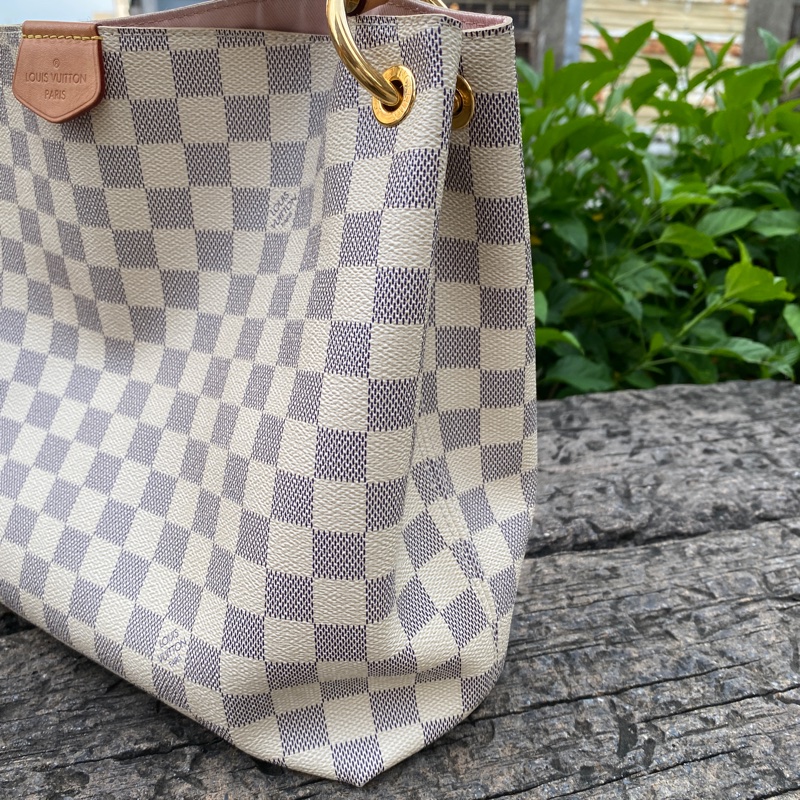 LV GRACEFUL PM DAMIER AZUR 35CM N42249
