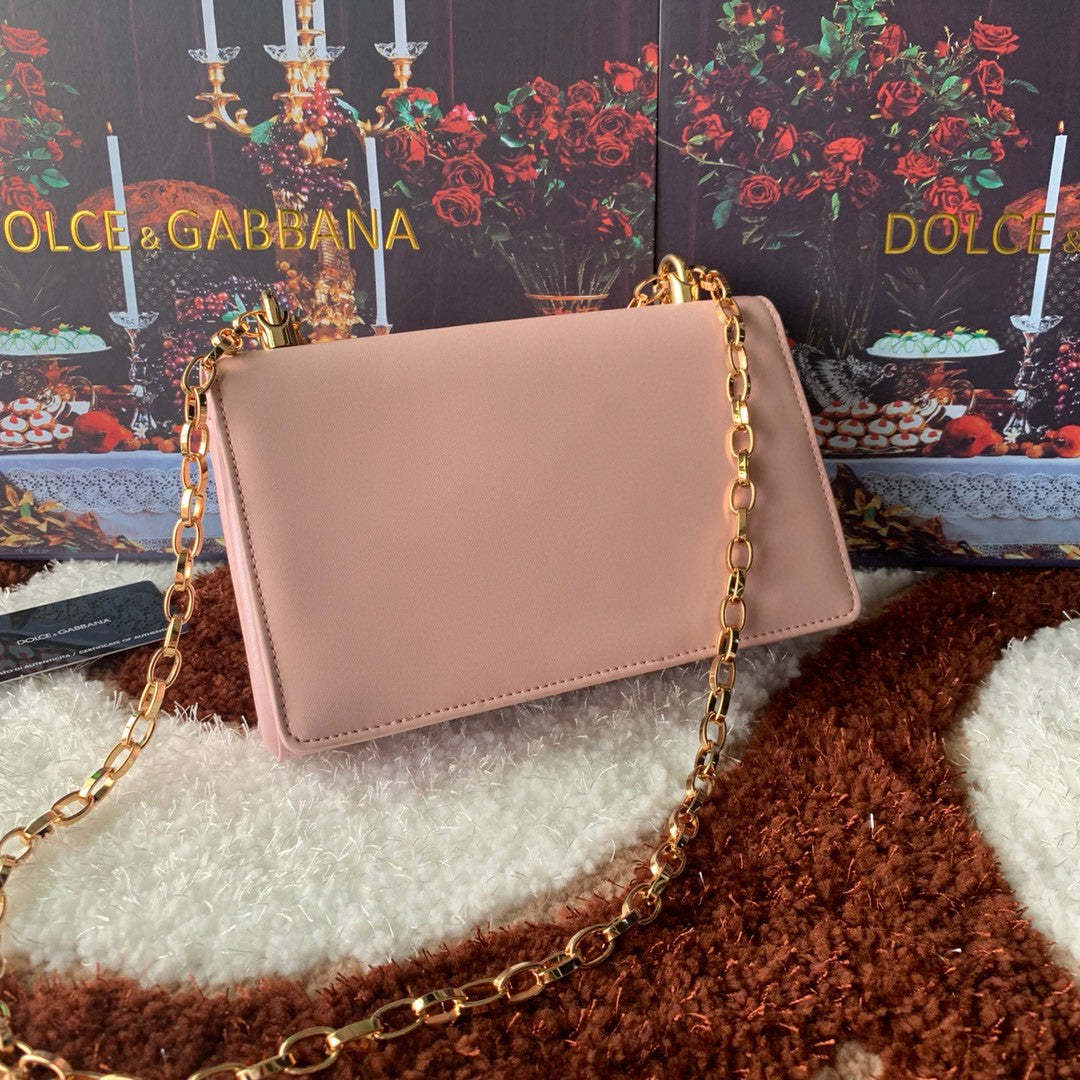 DG DG Girls CrossBody Bag Pink For Women 8.3in/21cm DG BB6498AZ80180412