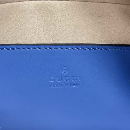 gg Marmont Matelasse Shoulder Bag Blue For Women, Women&#8217;s Bags 9.5in/24cm gg 634936 UM8BF 4340
