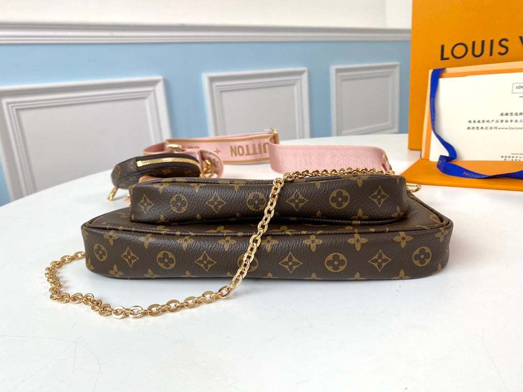 LUV MULTI POCHETTE ACCESSOIRES PINK 24CM M44840