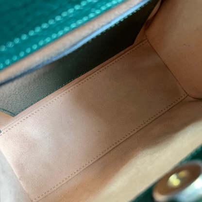 gg Diana Mini Tote Bag Green For Women, Women&#8217;s Bags 7.9in/20cm gg ‎702732 U3ZDT 3670