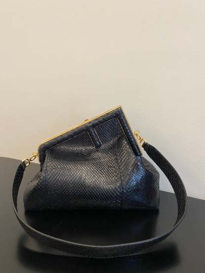 FI First Small Black For Women, Women’s Bags, Shoulder And Crossbody Bags 10.2in/26cm FF 8BP129A