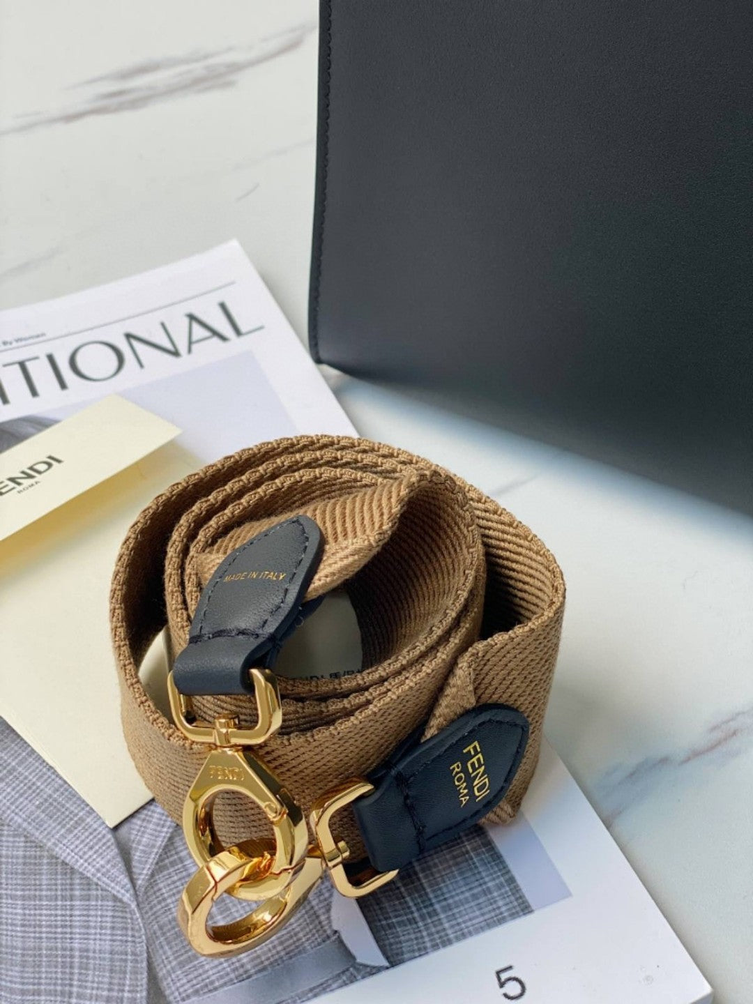 FI Peekaboo X-Lite Tote Medium Navy Blue Bag For Woman 30cm/12in