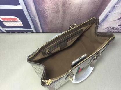 GG OPHIDIA MEDIUM TOP HANDLE TOTE BAG 524537 K05NB 8745