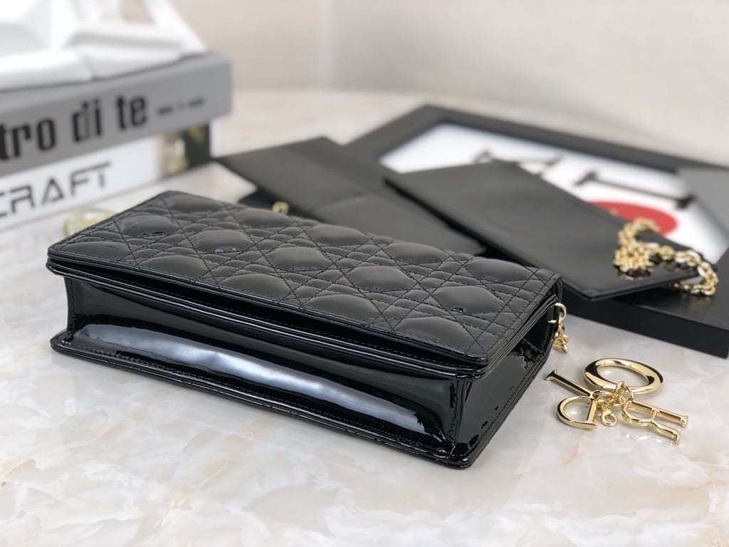 dir LADY POUCH CHERRY BLACK S0204OVRB_M900