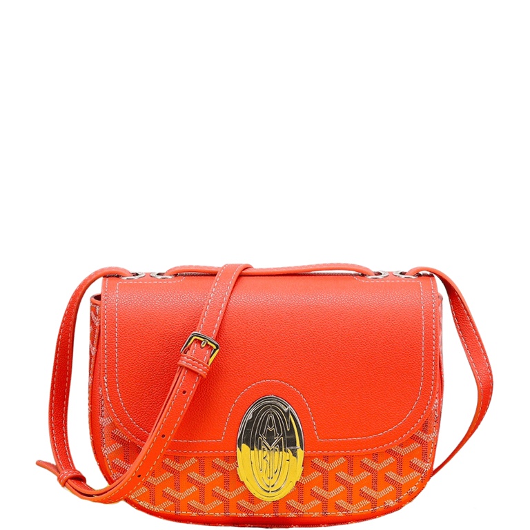 GY SEAL CLASP THE 233 BAG ORANGE 25CM