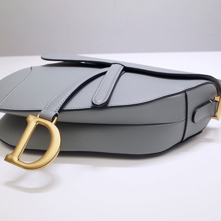 DIR MICRO SADDLE GOATSKIN CLOUD BLUE