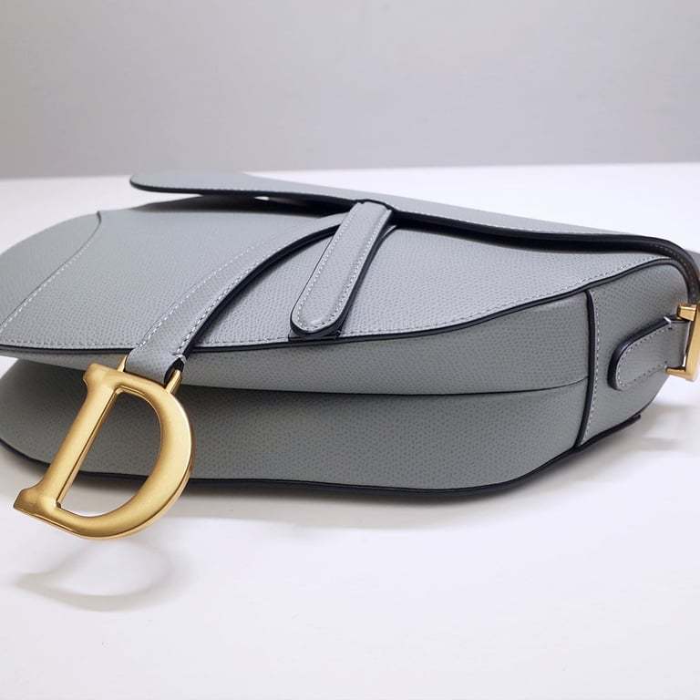 DIR MICRO SADDLE GOATSKIN CLOUD BLUE