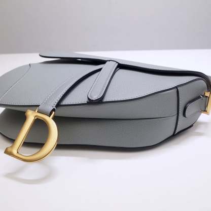 DIR MICRO SADDLE GOATSKIN CLOUD BLUE