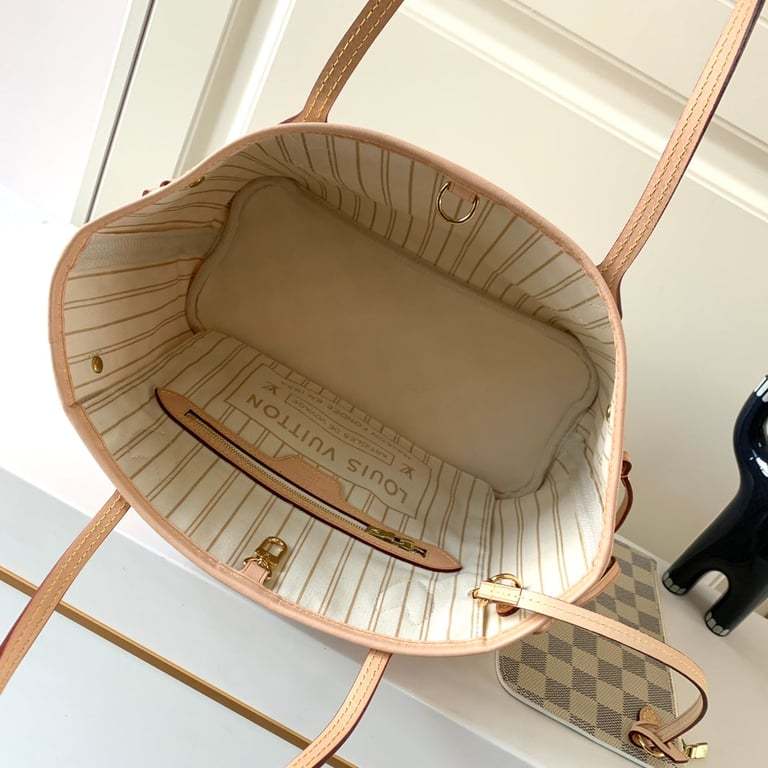 LUV 29M PM NEVERFULL DAMIER AZUR