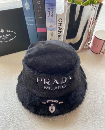 PD BUCKET HATS WIDE-BRIMMED HATS BLACK
