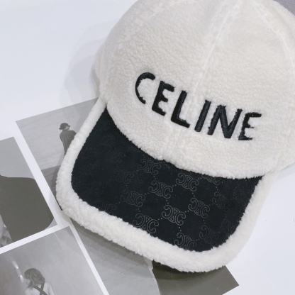 CL AUTUMN AND WINTER HAT BLACK AND WHITE