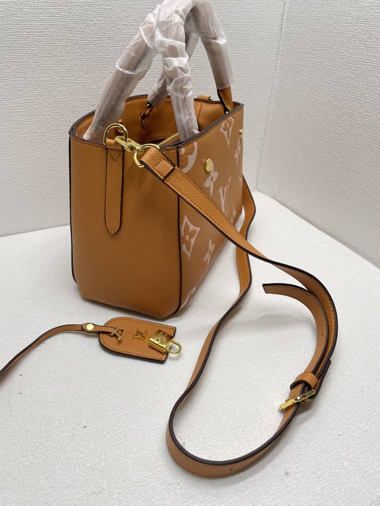 LV MONTAIGNE BB BAG ORANGE 30CM M45778