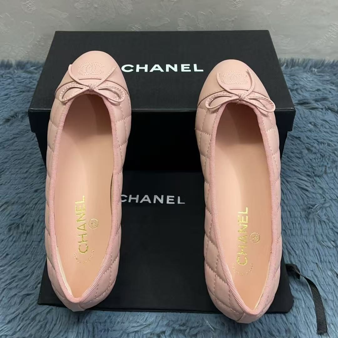 CHL LIGHT PINK BALLET FLATS