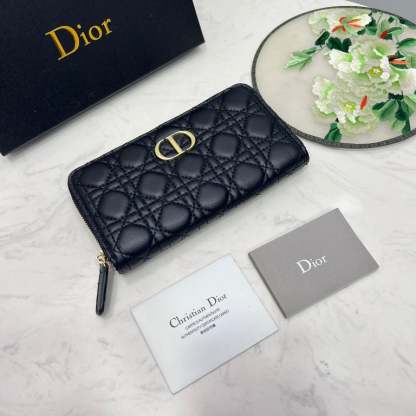 dir CARO VOYAGEUR WALLET BLACK 19CM S5038UWHC_M900